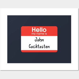 Hello my name is John Cocktosten - Fletch Posters and Art